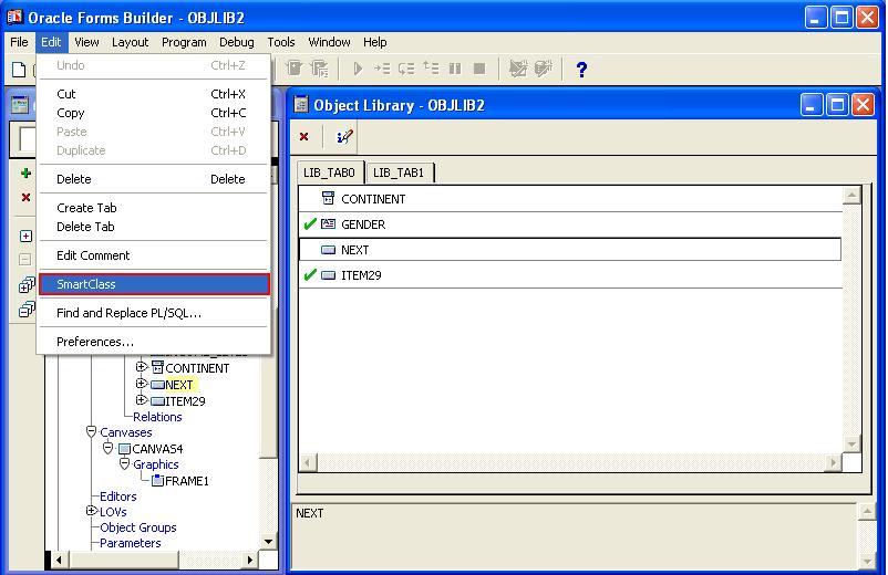 oracle 10g form builder